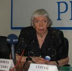 Руководитель Московской Хельсинской группы Людмила Алексеева 